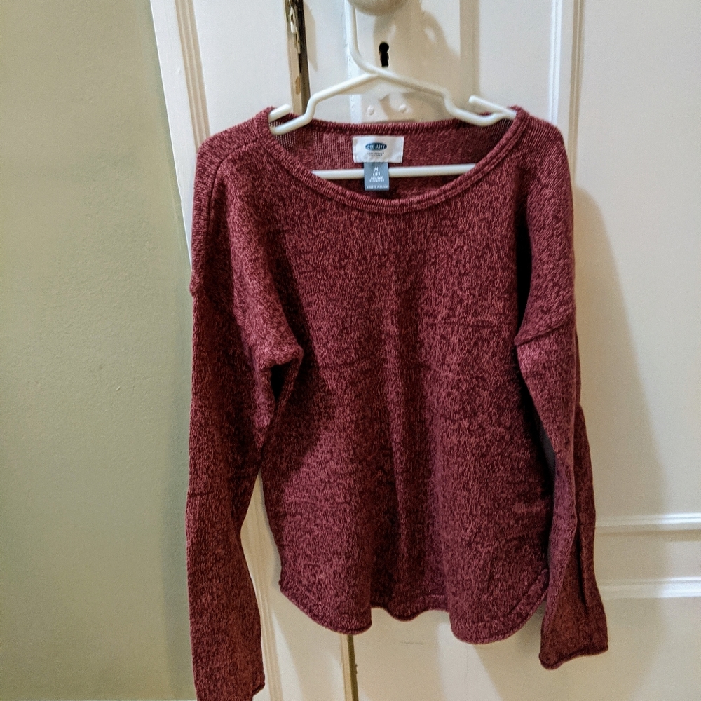 Maroon Old Navy Sweater